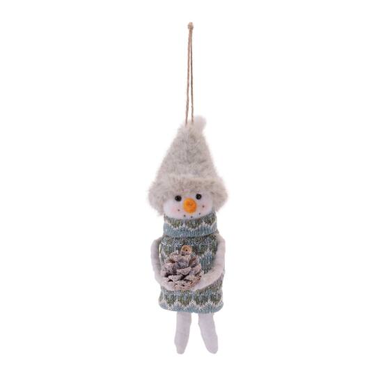 Melrose Cheerful Snowman Ornaments Set